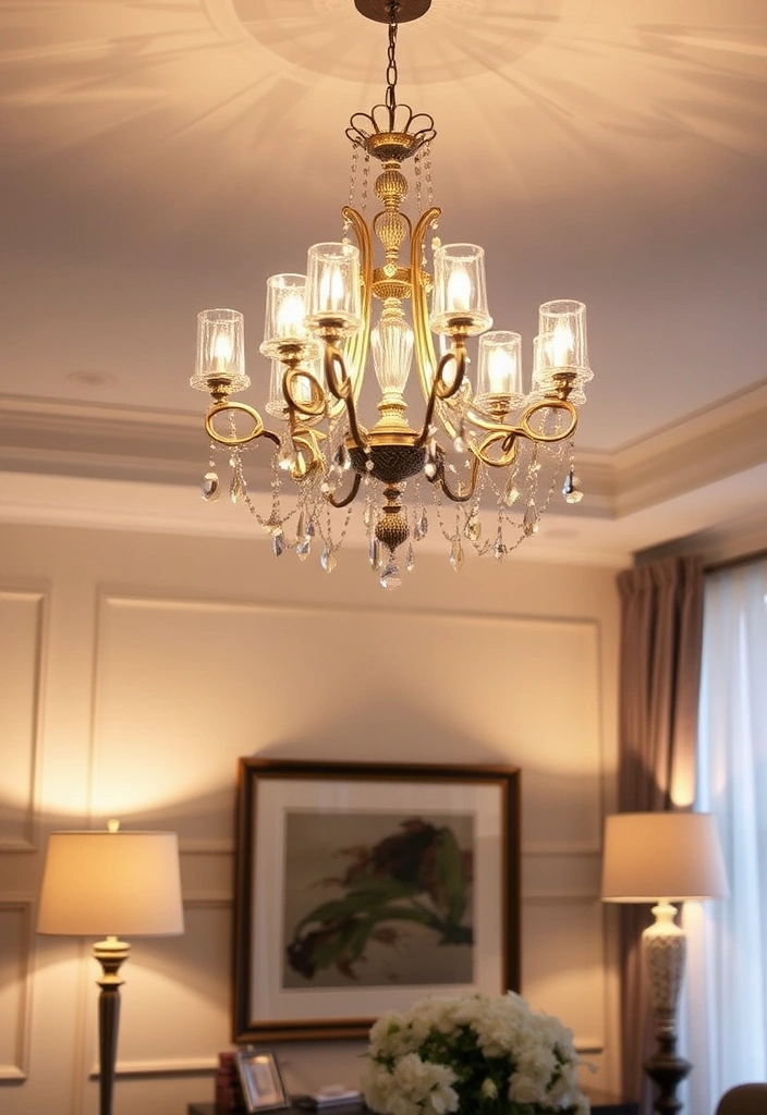 22 Cute Room Ideas Aesthetic That’ll Transform Your Space into a Dreamy Retreat! 13 22 Cute Room Ideas Aesthetic That’ll Transform Your Space into a Dreamy Retreat! - 12. Elegant Lighting Fixtures
