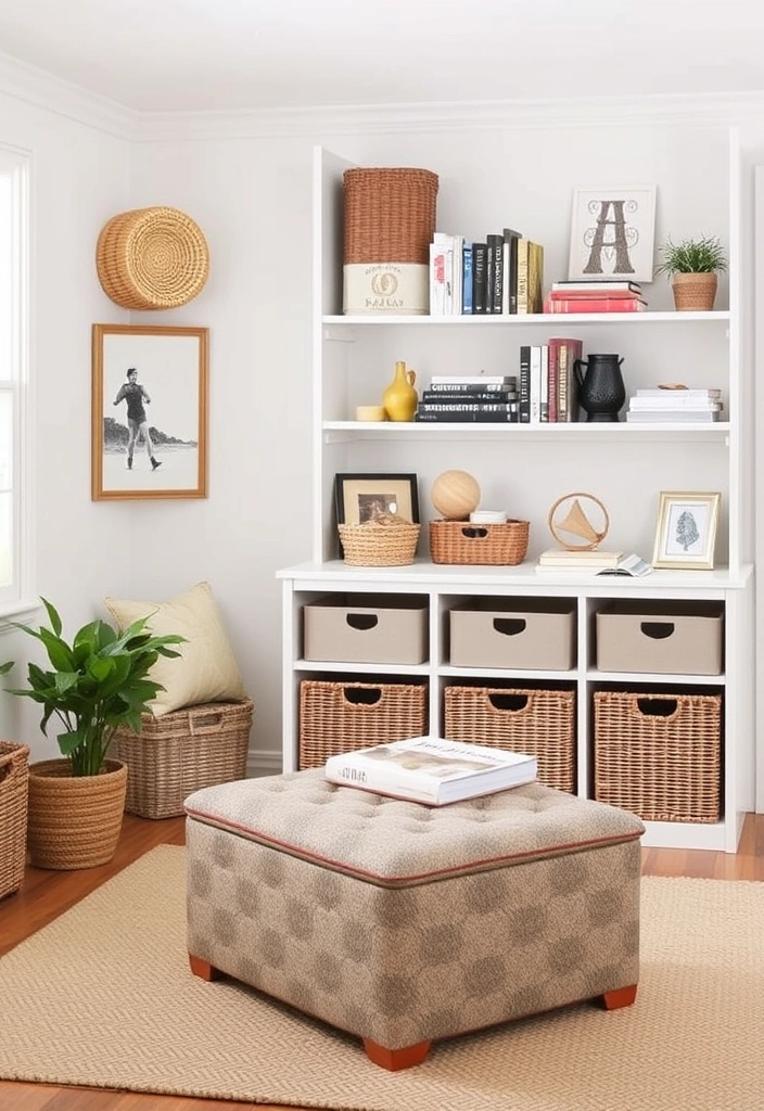 22 Cute Room Ideas Aesthetic That’ll Transform Your Space into a Dreamy Retreat! 14 22 Cute Room Ideas Aesthetic That’ll Transform Your Space into a Dreamy Retreat! - 13. Creative Storage Solutions