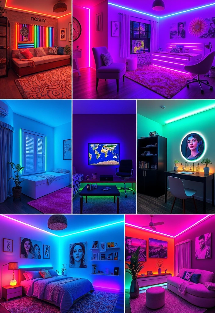 22 Baddie Aesthetic Rooms with LED Lights That Will Transform Your Space! 23 22 Baddie Aesthetic Rooms with LED Lights That Will Transform Your Space! - Conclusion