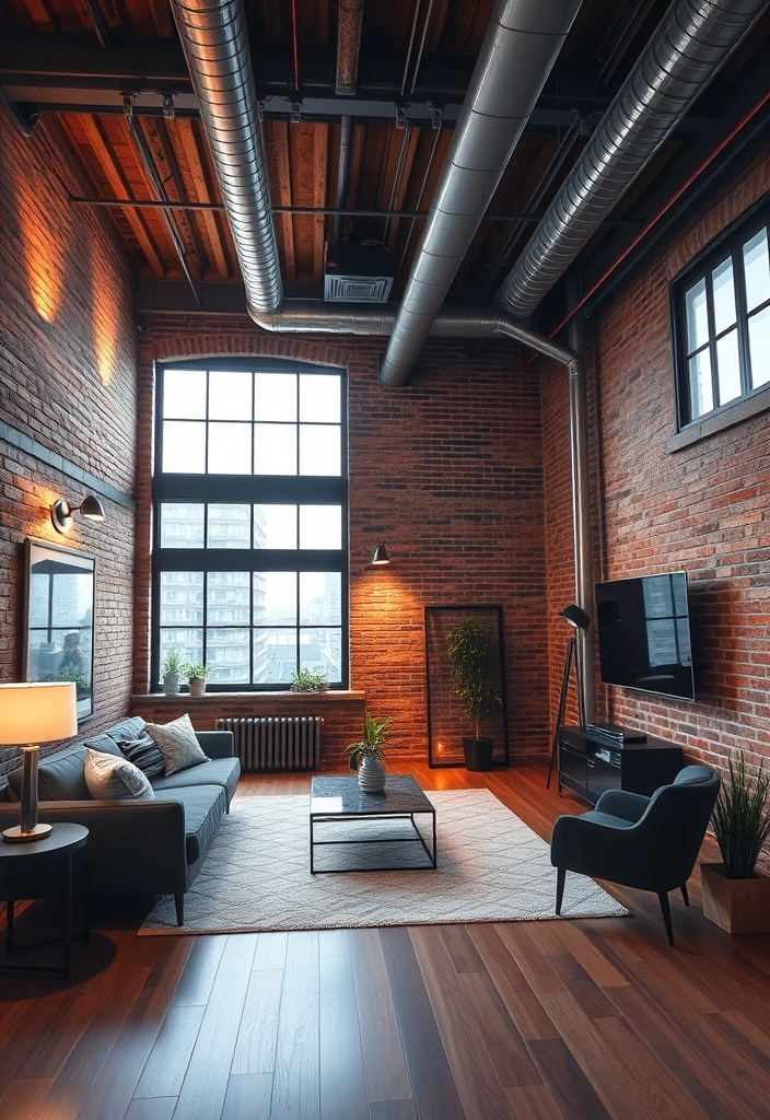22 Baddie Aesthetic Rooms with LED Lights That Will Transform Your Space! 19 22 Baddie Aesthetic Rooms with LED Lights That Will Transform Your Space! - 18. Urban Loft Style