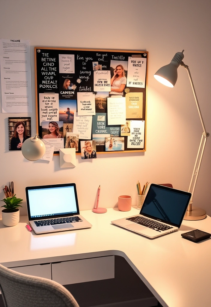 22 Cute Room Ideas Aesthetic That’ll Transform Your Space into a Dreamy Retreat! 4 22 Cute Room Ideas Aesthetic That’ll Transform Your Space into a Dreamy Retreat! - 3. Aesthetic Desk Space